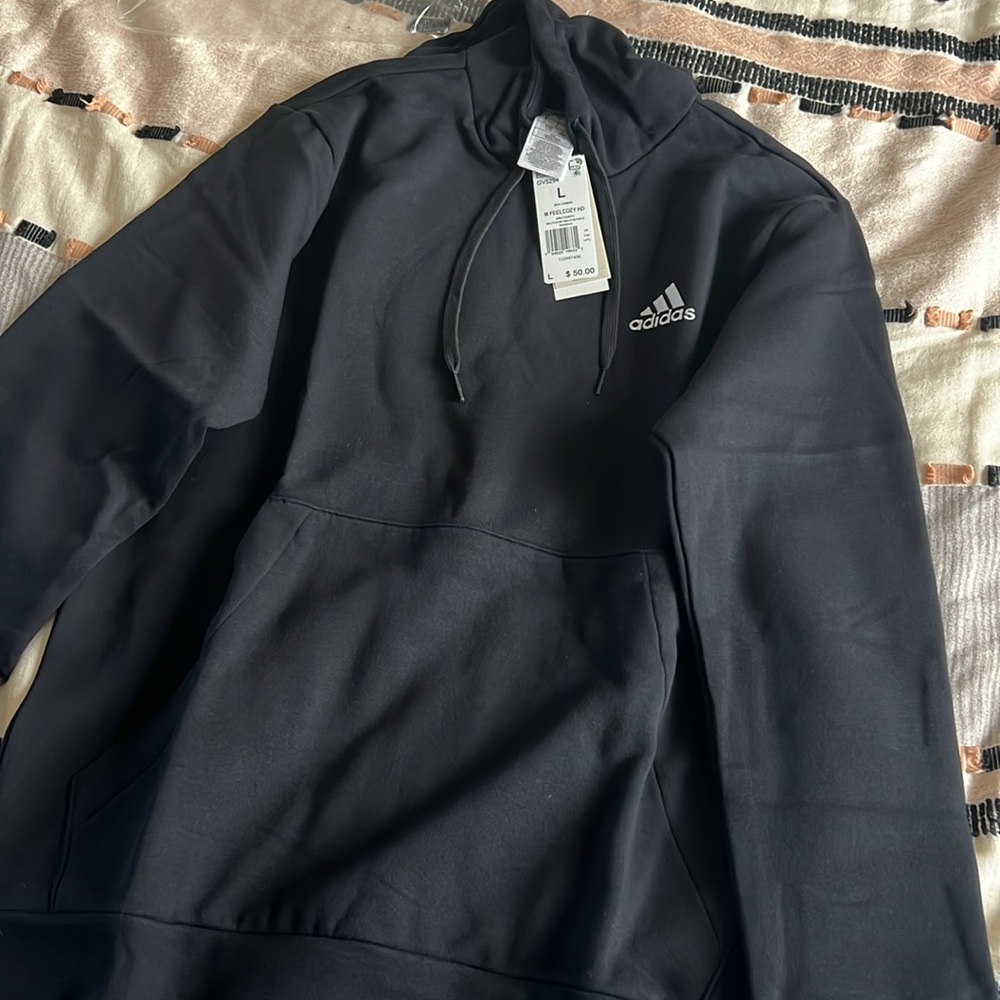 Adidas Black hoodie sweatshirt